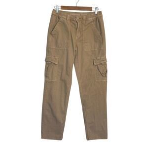 American Eagle Pants Women 6 Tan Khaki Stretch Cargo Gorpcore School Casual